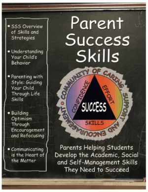 Parent Success Skills Manual (Grades 2-12)